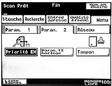 KONICA MINOLTA BIZHUB C224 - BIZHUB C224E - Spécifier la priorité d'émission - 1