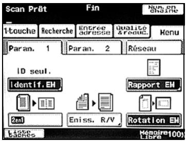 KONICA MINOLTA BIZHUB C224 - BIZHUB C224E - Spécifier une destination en appuyant sur un bouton 1-touche - 4