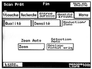 KONICA MINOLTA BIZHUB C224 - BIZHUB C224E - Réglage format original - 2