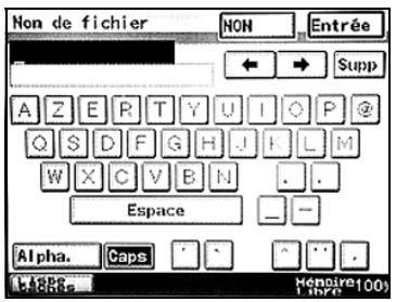 KONICA MINOLTA BIZHUB C224 - BIZHUB C224E - Spécifier un nom de fichier - 3