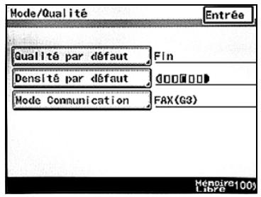 KONICA MINOLTA BUSINESS HUB 282 & BIZHUB 282 - Spécifier les paramètres qualité/mode - 6