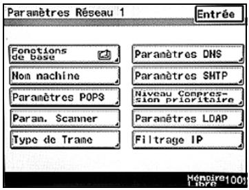 KONICA MINOLTA BUSINESS HUB 282 & BIZHUB 282 - Paramètres DNS - 1