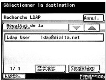 KONICA MINOLTA BUSINESS HUB 282 & BIZHUB 282 - Pour rechercher les informations sur la destination - 6
