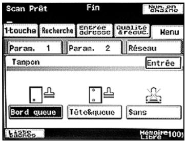 KONICA MINOLTA BUSINESS HUB 282 & BIZHUB 282 - Spécifier le paramètre tampon - 2