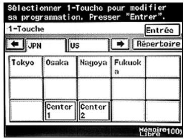 KONICA MINOLTA BUSINESS HUB 282 & BIZHUB 282 - Pour programmer un bouton 1-touche - 5