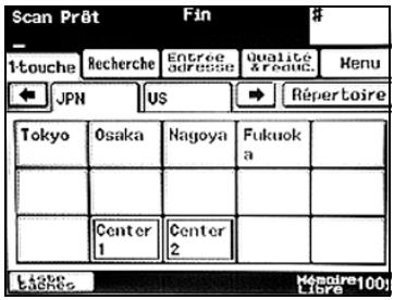 KONICA MINOLTA BUSINESS HUB 282 & BIZHUB 282 - Saisir le numéro d'un bouton 1-touche - 3