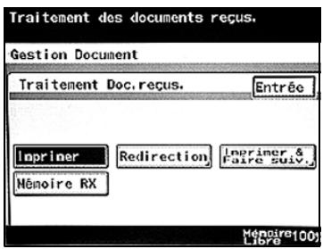 KONICA MINOLTA BUSINESS HUB 282 & BIZHUB 282 - Pour spécifier le traitement des documents reçus - 4