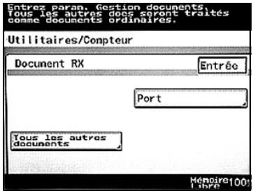 KONICA MINOLTA BUSINESS HUB 282 & BIZHUB 282 - Pour spécifier le traitement des documents reçus - 3
