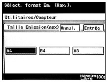 KONICA MINOLTA BUSINESS HUB 282 & BIZHUB 282 - Taille émission (max.) - 3