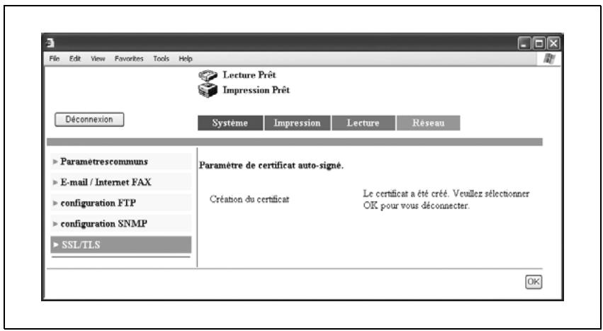 KONICA MINOLTA BUSINESS HUB 282 & BIZHUB 282 - Cliquez sur [créer]. - 1