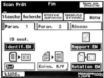 KONICA MINOLTA BUSINESS HUB 282 & BIZHUB 282 - Spécifier le réglage identif. émetteur - 1