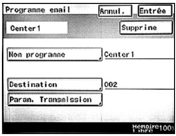 KONICA MINOLTA BUSINESS HUB 282 & BIZHUB 282 - Pour enregistrer un programme e-mail - 10