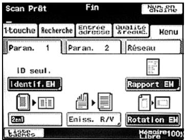 KONICA MINOLTA BUSINESS HUB 282 & BIZHUB 282 - Spécifier l'émission recto-verse - 1