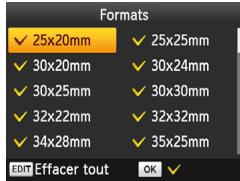 CANON CP 1000 - Accédez à l'écran de réglage. - 1