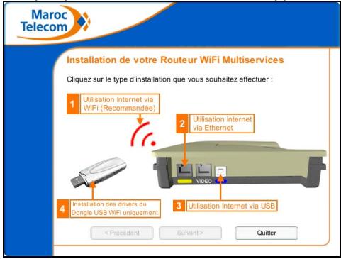 SAGEM FAST 1500WG - ETAPE 2 : - 1