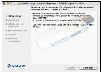 SAGEM 3304 - Installation des pilotes WIFI - 3