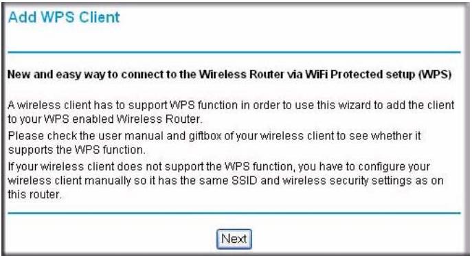 NETGEAR R8000 - To add a WPS client to your network: - 1