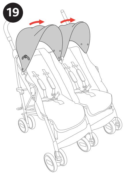 CHICCO ECHO DOUBLE COAL - Capota - 1