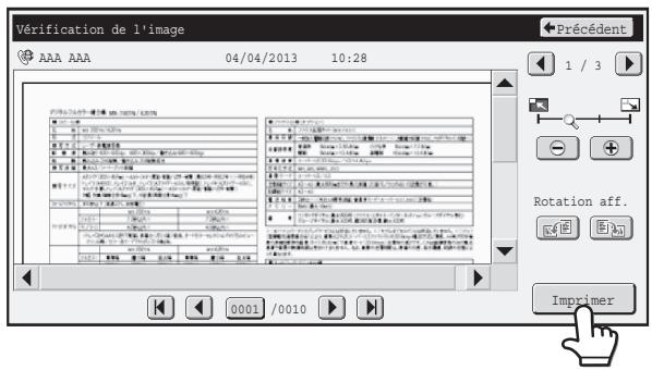 SHARP MX 2614 - Sélectionnez l'image reçue - 1