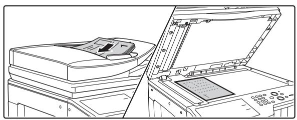 SHARP MX 2614 - Placez le document original. - 1
