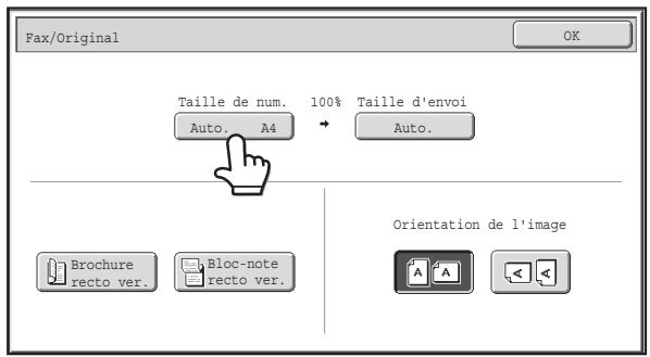 SHARP MX 2614 - Le format d'original détecté automatiquement appar - 1