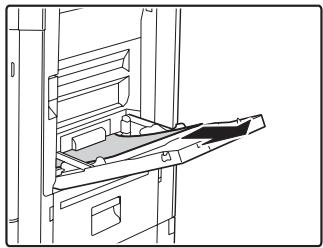 SHARP MX 2614 - Mauvaise alimentation du papier dans le plateau d'alimentation auxiliaire - 1