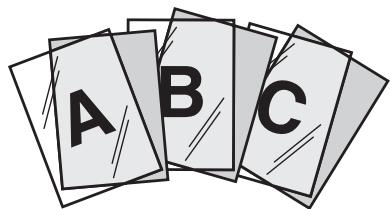 SHARP MX 2614 - Insertion d'intercalaires LORS de l'impression de transpartents (interc. pour transparents) - 3