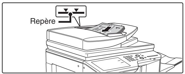 SHARP MX 2614 - Utilisation du chargeur automatique de documents pour envoyer une telecopie en mode transmission directe - 1