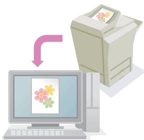 SHARP MX 2614 - Numeriser une IMAGE / envoyer un FAX internet - 6