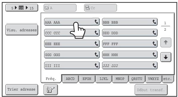 SHARP MX 2614 - Sélectionnez l'image reçue - 1