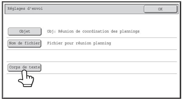 SHARP MX 2614 - Pour modifier le nom du fichier, appuyez sur la touche [nom de fichier] - 1
