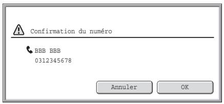 SHARP MX 2614 - Destination spécifiée à l'aide d'une touche express/numéro de recherche - 1