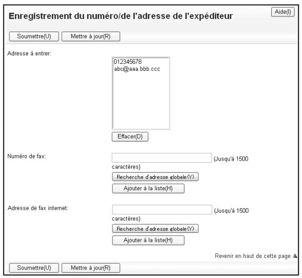 SHARP MX 2614 - Activation de la fonction de routage à l'arrivée. - 2