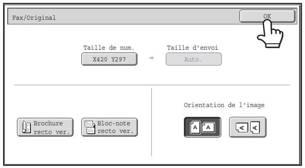 SHARP MX 2614 - Entrez la taille de numérisation. - 2