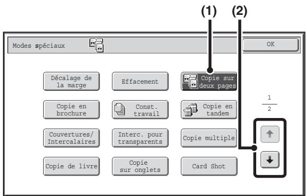 SHARP MX 2614 - Utilisation de l'écran tactile - 4