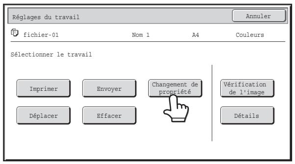 SHARP MX 2614 - Modification des proprietes - 1