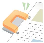 SHARP MX 2614 - Assembler les feuilles imprimées en brochure - 4