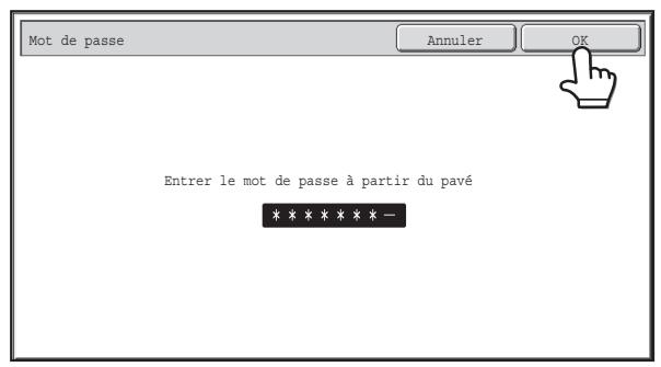 SHARP MX 2614 - Activez la propriété de confidentialité. - 1