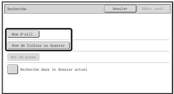 SHARP MX 2614 - Recherche à l'intérieur d'un dossier - 3