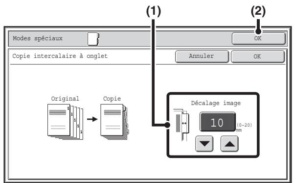 SHARP MX 2614 - Sélectionnez les modes spéciaux. - 1