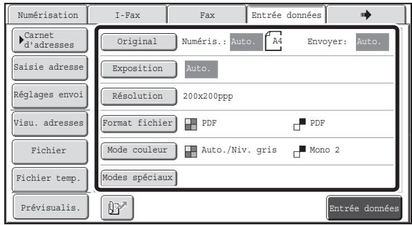 SHARP MX 2614 - Appuyez sur la touche de la valeur que vous souhaitez entrer. - 3