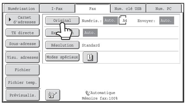 SHARP MX 2614 - Sélectionnez la fonction 2 en 1. - 1