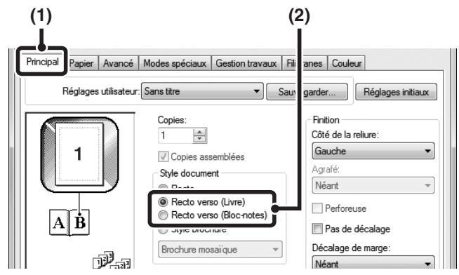SHARP MX 2614 - Impression RECTO version - 1