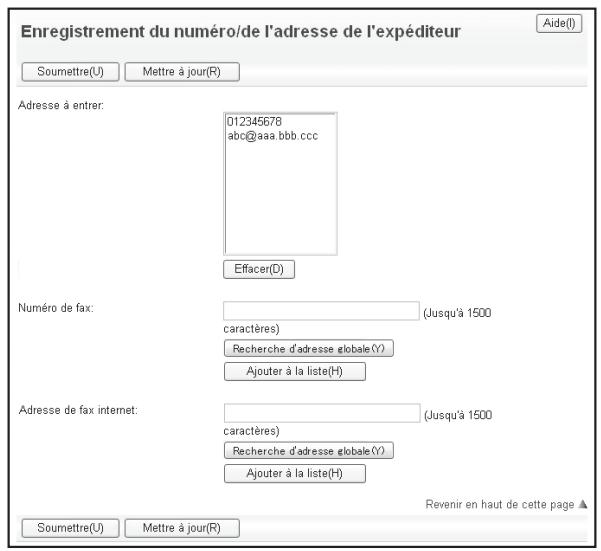 SHARP MX 2614 - Configuration des reglages de routage a l'arrivee - 3