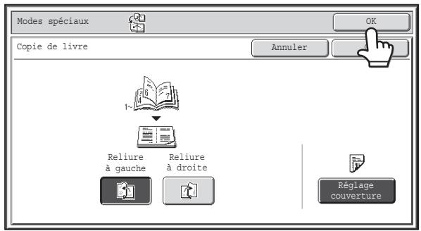 SHARP MX 2614 - Sélectionnez les réglages de copie libre. - 4