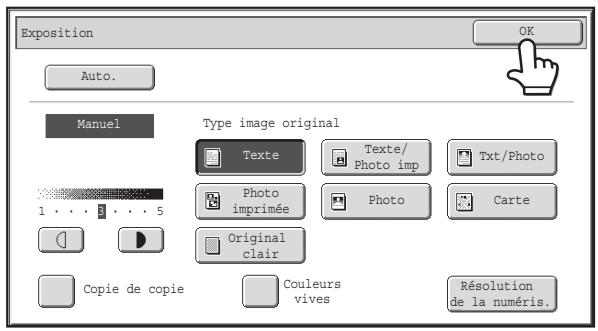 SHARP MX 2614 - Sélectionnez le type d'image de l'original. - 3