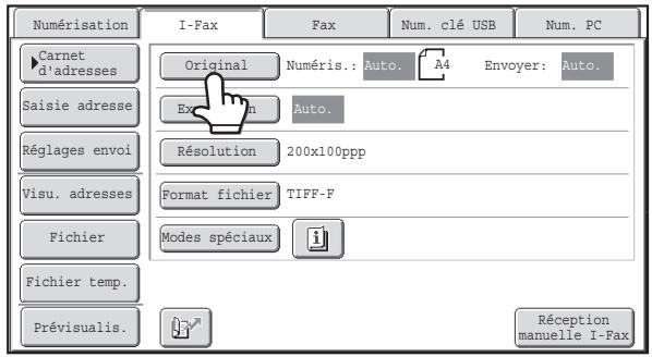 SHARP MX 2614 - Sélectionnez la fonction 2 en 1. - 1