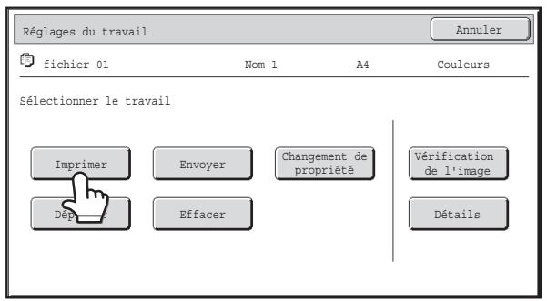 SHARP MX 2614 - Impression d'un fichier enregistre - 1