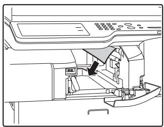 SHARP MX 2614 - Bourrage papier dans le finisseur - 5