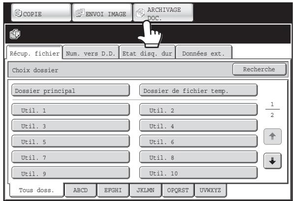SHARP MX 2614 - Changez le mode. - 1